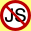 No JavaScript